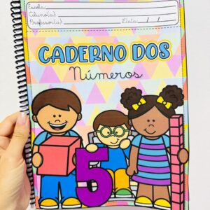 CADERNO DOS NÚMEROS CURSIVOS
