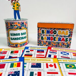 BINGO DAS BANDEIRAS DA COPA DO MUNDO